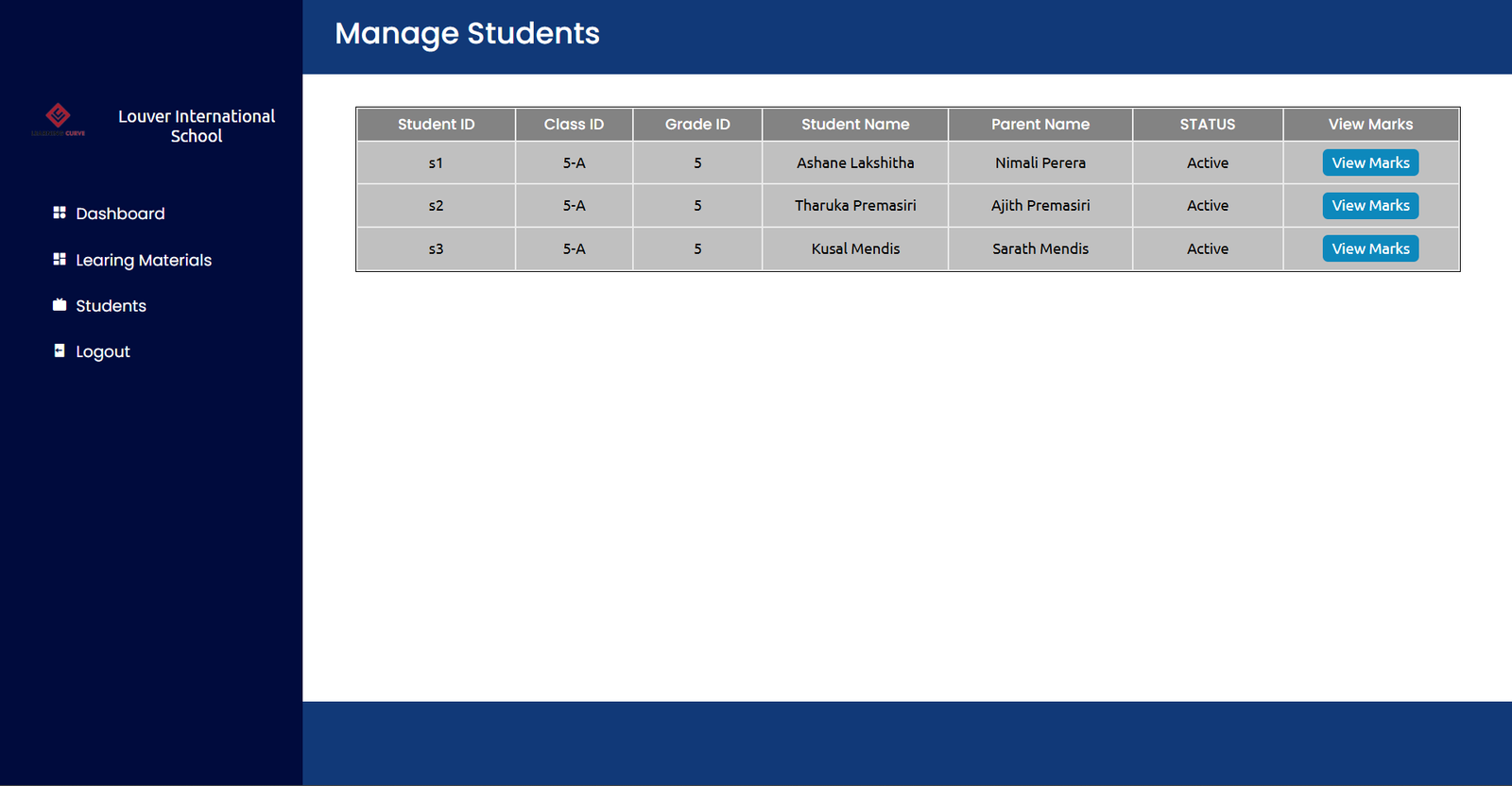 LMS for Schools view 2