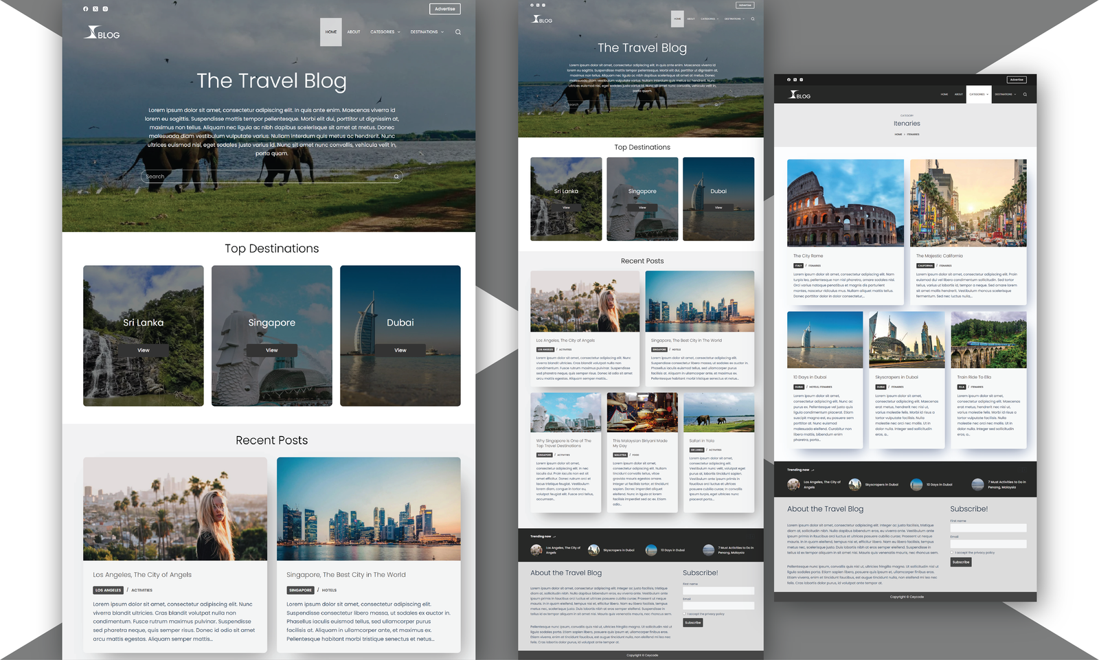 The Travel Blog view 2